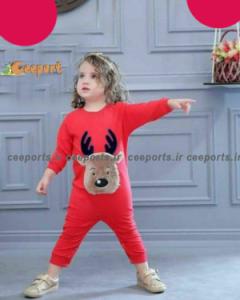 رامپر بچه گانه طرح گوزن