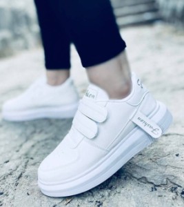 کفش کتانی ونس چسبی دخترانه و زنانه