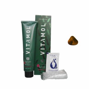 رنگ مو بدون آمونیاک شماره Ch7.8 حجم 120 میلی لیتری ویتامول با کلاه و دستکش-116423