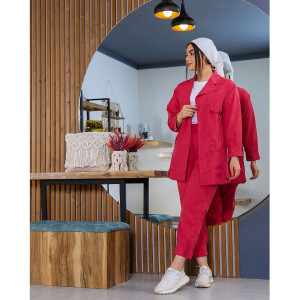 ست مانتو و شلوار مارال-102702