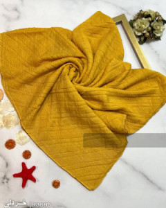 روسری نخی پلیسه-142185