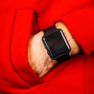 ساعت ال ای دی پیو مشکی