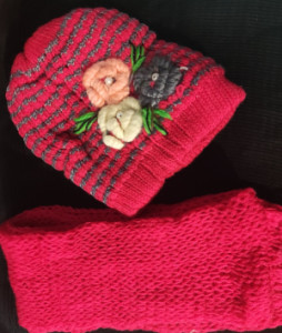 شال و کلاه دخترانه