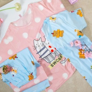 ست تی شرت و شلوارک فانتزی