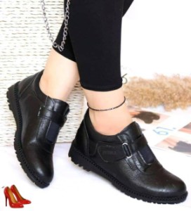 نیم بوت زنانه چرم سوگو-127152