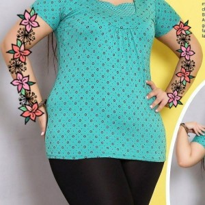 تیشرت ویسکوز زنانه دخترانه سایز بزرگ