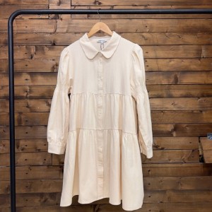 مانتو زنانه نخی مدل دانتل عروسکی-75096