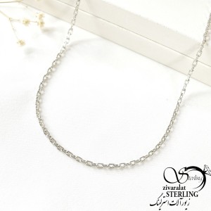 زنجیر نقره ایتالیایی
