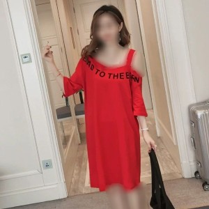 تونیک فانتزی بلند سرشونه باز