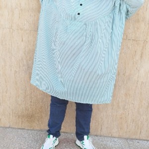 مانتو زنانه پوپلین تابستانه