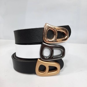 کمربند زنانه چرم مصنوعی عرض 2.5 سانت