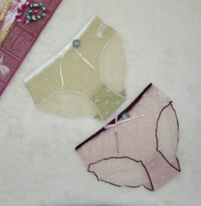 شورت توری فانتزی طرح قلبی-109140