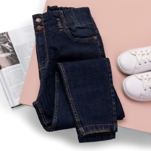 شلوار جین زنانه کمرکش-84880