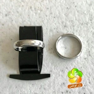 انگشتر رینگ ساده استیل