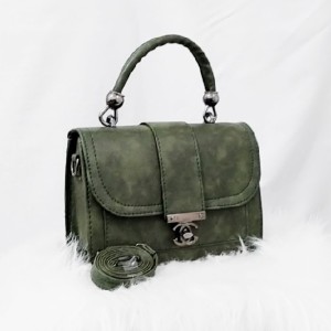 کیف زنانه دخترانه دوشی سبز سایز کوچک