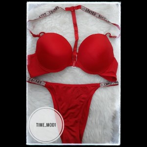 ست لباس زیر نگین دار-75236