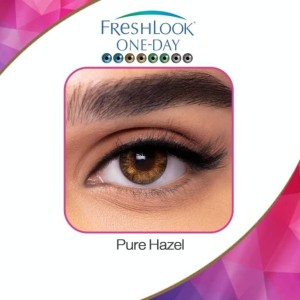 لنز رنگی روزانه فرشلوک Pure Hazel-142767