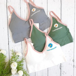 نیم تنه کاپ متحرک طرح گل بابونه جنس نخی کبریتی