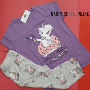 تی شرت شلوارک هپی یونیکورن