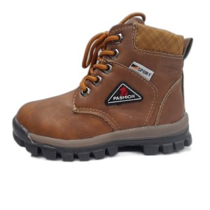 بوت پسرانه مدل فشن اسپرت رنگ شتری