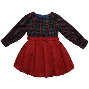 پیراهن پشمی دخترانه مدل آلا کد 1132