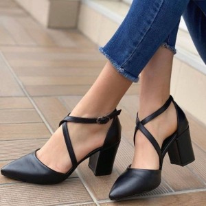 کفش مجلسی مدل جدید بند ضربدری-154155