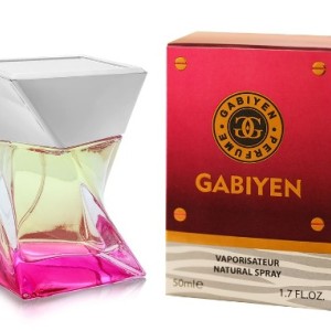 ادکلن زنانه گابی ین شیشه 50 میلی صورتی ky417 رایحه سمپل