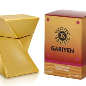 ادکلن زنانه گابی ین شیشه 50 میلی طلاییky417 رایحه تانزانیا