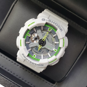 ساعت مچی مردانه و پسرانه کاسیو جی شاک رنگ سفید Casio G-Shock-146618