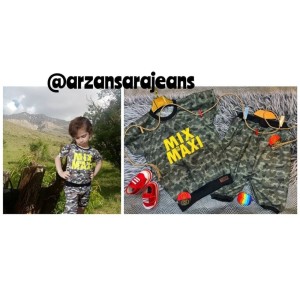 تیشرت شلوارک چریکی