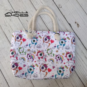 کیف بچگانه عروسکی با بند طنابی در طرح های مختلف-115417