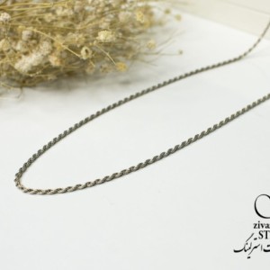 زنجیر نقره کد 5396