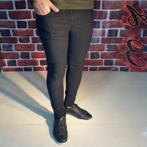 شلوار کتان کش-90629