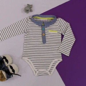 بادی مجلسی آستین بلند پسرانه اورجینال برند COCCODRILLO