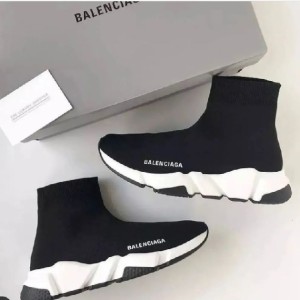 کتانی بالانسیاگا جورابی ، Balenciaga, سفید مشکی-96798