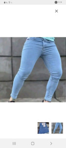 شلوار جین یخی زاپ دار و بدون زاپ