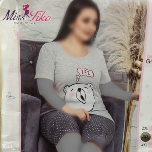 تیشرت شلوارک زنانه ست ترک برند MissTiko