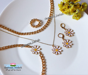 ست کارتیر طرح بابونه-93192