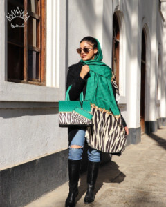 ست کیف و شال مدل زبرا و گوچی-104469