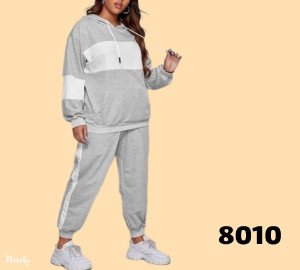 ست هودی و شلوار زنانه سایز بزرگ-94917