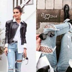 ساق شلواری زنبوری درشت