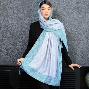 شال نخی منگوله دار-109616