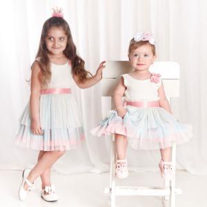 لباس مجلسی دخترانه اسپانیایی 1135-105621