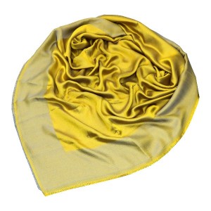 روسری الیاف طبیعی دورو بامبو ساده قواره 140 کد 0002-74039