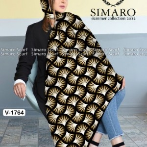 روسری نخی سیمارو کد:V1764 قواره 140 و بزرگ-97059