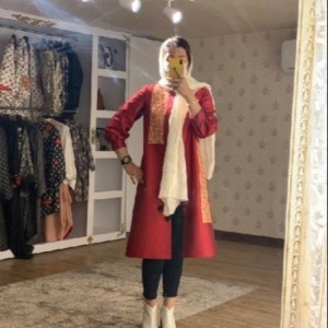 مانتو مجلسی سوزن دوزی