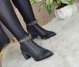 نیم بوت نگینی-104790