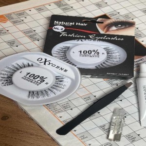 مژه با موی طبیعی ریلی NL2 اکسیژن