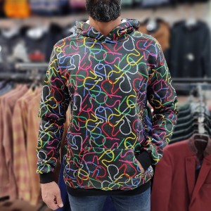 هودی مردانه رنگی دورس-91767