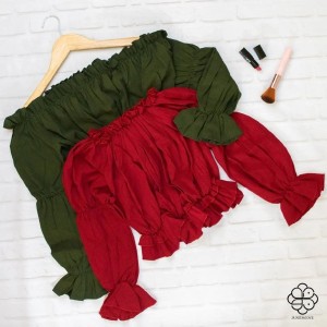 شومیز دکلته زنانه